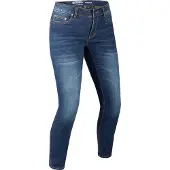 Bering Damen Hose Trust Tapered Blau Gewaschen Größe T1