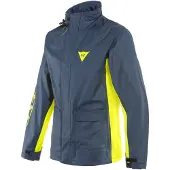 Dainese Storm 2 Jacket Black Iris/Fluo Yellow 3XL Motorrad regenjacke