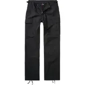 Brandit lässige Damen Jeans mit Baumwolle Schwarz