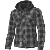 Held Lumberjack II Schwarz Grau Motorrad Textiljacke Größe 4XL