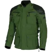 Merlin Sayan D3O Textil-Motorradjacke Grün Schwarz Größe XL