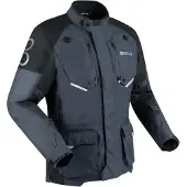Bering Calgary wasserdichte Motorrad Textiljacke, schwarz/grau, 3XL