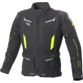 Büse Agadir Motorrad Textiljacke, schwarz/gelb, 98