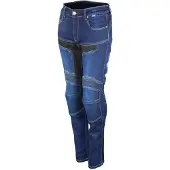 GMS Viper Damen Blau Motorrad Jeans Größe W28/L32