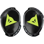 Dainese Knieschleifer RSS 4.0 Komplettset Schwarz Gelb Fluo