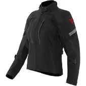 Dainese Mangen Absøluteshell Pro Schwarz Wasserdichte Damen Motorrad Textiljacke Größe 40