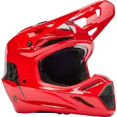 FOX V3 RS Fracture Carbon Rot Motocrosshelm Größe M