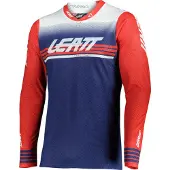 Leatt Moto 5.5 Ultraweld Classic Motocross Jersey Farbe: Indigo, Grösse: L