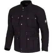 Merlin Burslem Eco Laminated Schwarz Motorrad Textiljacke Größe XL