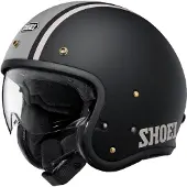 Shoei J.O2 Aventure TC-10 Jethelm unisex Fiberglas schwarz matt, XL