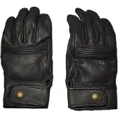 Belstaff Montgomery Schwarze Handschuhe Größe S