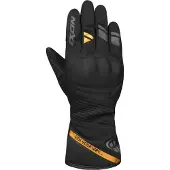 Ixon Pro Midgard L Schwarz Gold Wasserdichte Damen Handschuhe Größe XS