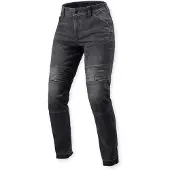 REV'IT! REV’IT! Moto 2 Damen SF Dark Schwarz Stone Motorrad Jeans Größe W32/L30
