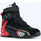Ixon Bull 2 WP Schwarz Weiß Rot Motorrad Schuhe Größe 40
