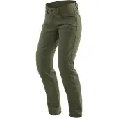 Dainese Casual Regular Lady Tex Damen Motorrad-Hose mit Pro-Shape 2.0-Protektoren Motorrad-Jeans Motorsport-Hose 202755153 Grün