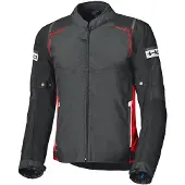 Held Savona Top wasserdichte Damen Motorrad Textiljacke, schwarz/rot, S