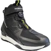 MUGENRACE Stopee Schwarz Weiße Motorradschuhe Größe 44