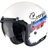 Scorpion Belfast Evo Adonis Jethelm unisex Fiberglas weiß, 2XL