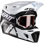 Leatt 9.5 Carbon V26 Motocross Helm mit Brille Größe M (57/58)