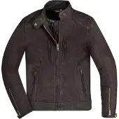 Merlin Mia Damen Leder-Motorradjacke Braun Größe XL