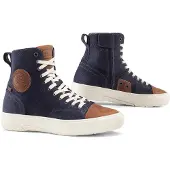 Falco Lennox 3 Perforierte Blaue Motorradschuhe Größe 45