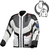 Sonstiges Macna Travelair Motorrad Textiljacke, grau/schwarz, XL