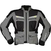 Modeka AFT Air Motorrad Textiljacke, grau/schwarz, XL