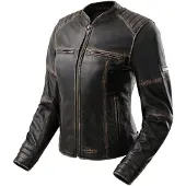Rebelhorn Hunter 2 Damen Motorrad Lederjacke, vintage braun, XL