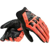 Dainese X-Ride Schwarz Fluo Rot Handschuhe Größe S