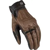 Ls2 Textil Rust Perforierte Lederhandschuhe