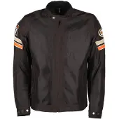 Helstons Elron Mesh Motorrad Textiljacke, dunkelbraun, M