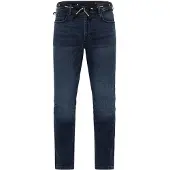 Riding Culture Tapered Slim Motorradjeans Herren Baumwolle blau, W32/L32