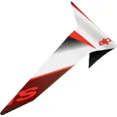 Alpinestars Supertech R10 Team Standard Spoiler, schwarz/rot/weiß