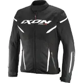 Ixon Striker 2 Air WP Schwarz Weiß Wasserdichte Motorrad Textiljacke Größe 2XL