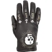 Helstons Kustom Schwarz Handschuhe Größe 12