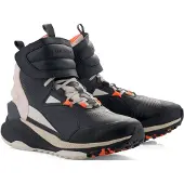 Alpinestars Speedstreet Schwarz Almond Hot Orange Motorrad Schuhe Größe 40.5