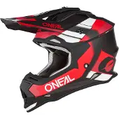 O'Neal 2Series Spyde V23 Schwarz Rot Weiß Motocross Helm Größe S