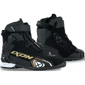 Ixon Bull 2 WP Lady Schwarz Weiß Gold Motorrad Schuhe Größe 36