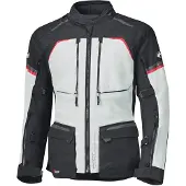 Held Tridale Top wasserdichte Damen Motorrad Textiljacke, hellgrau/schwarz, 3XL