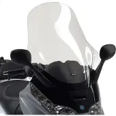 Givi Verkleidungsscheibe D500STG klar für Piaggio X8/X-Evo 04-11 Unisexneutral016 - Motorradteile - Anbauteile