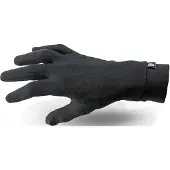 Halvarssons Woll-Unterhandschuhe Schwarz Größe S