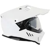 Simpson Xcursion Solid Weiß Adventure Integralhelm Größe L