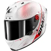 Shark Aeron Speed Tech Carbon Helm, carbon/rot/weiß, M (57/58)