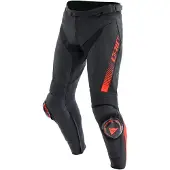 Dainese Super Speed Schwarz Rot Fluo Hose Größe 56