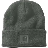 Carhartt Leatherette Watch Cap Beanie forestry green (GI5) OS