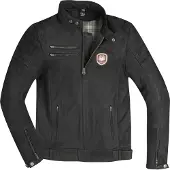 Merlin Alton Motorrad Lederjacke, schwarz, L