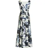 Swing Abendkleid 5AK11200 Bunt Regular Fit