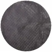 vidaXL Bereichsteppiche Rund SIROLO Anthrazit Ø 200 CM Polyester