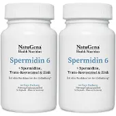 NatuGena GmbH Spermidin 6+Resveratrol+Zink vegan Kapseln 2x 2x60 St