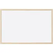 MAGNETOPLAN Whiteboard mit Holzrahmen